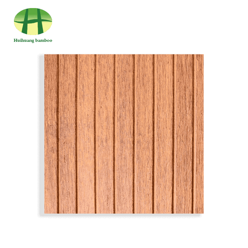 Suelo de bambú con ranura pequeña