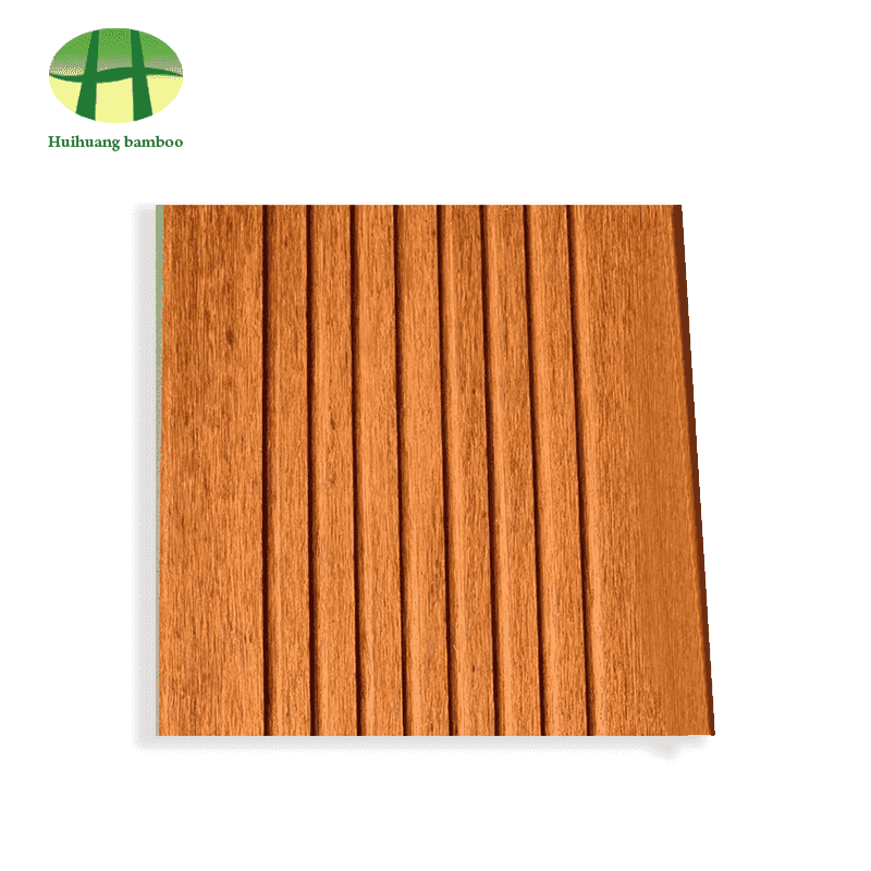 Suelo de bambú de onda grande