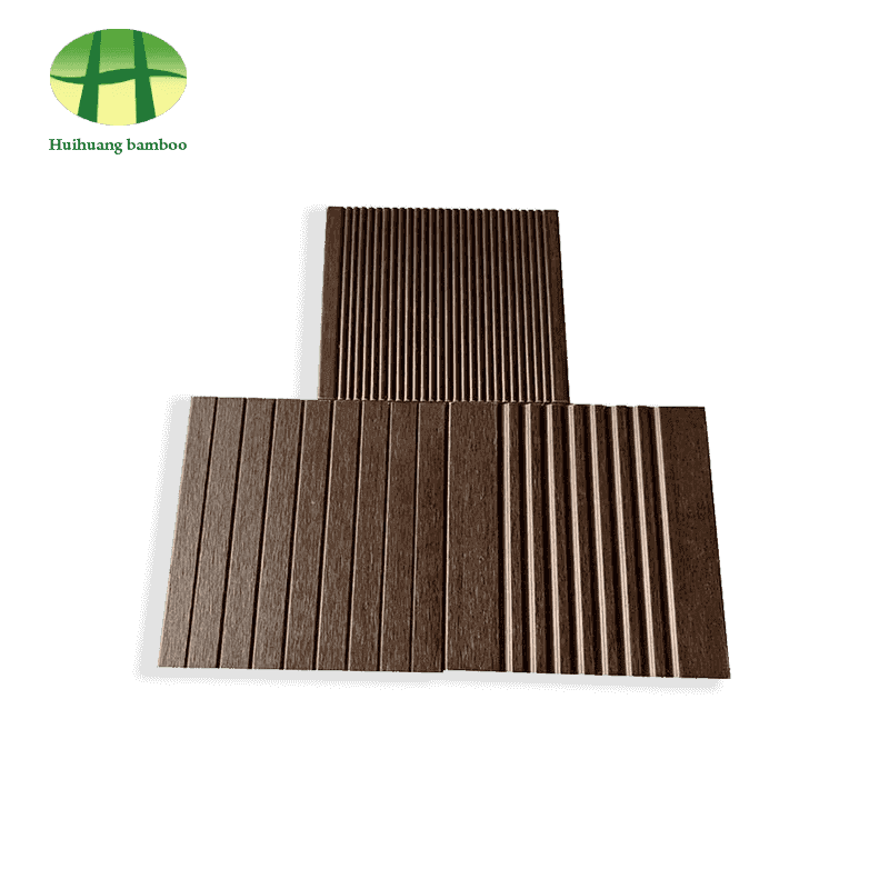 Suelos de bambú color café.