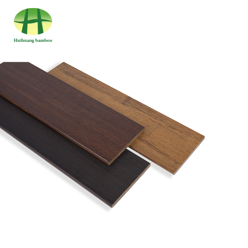 Valla exterior de bambú pesado natural