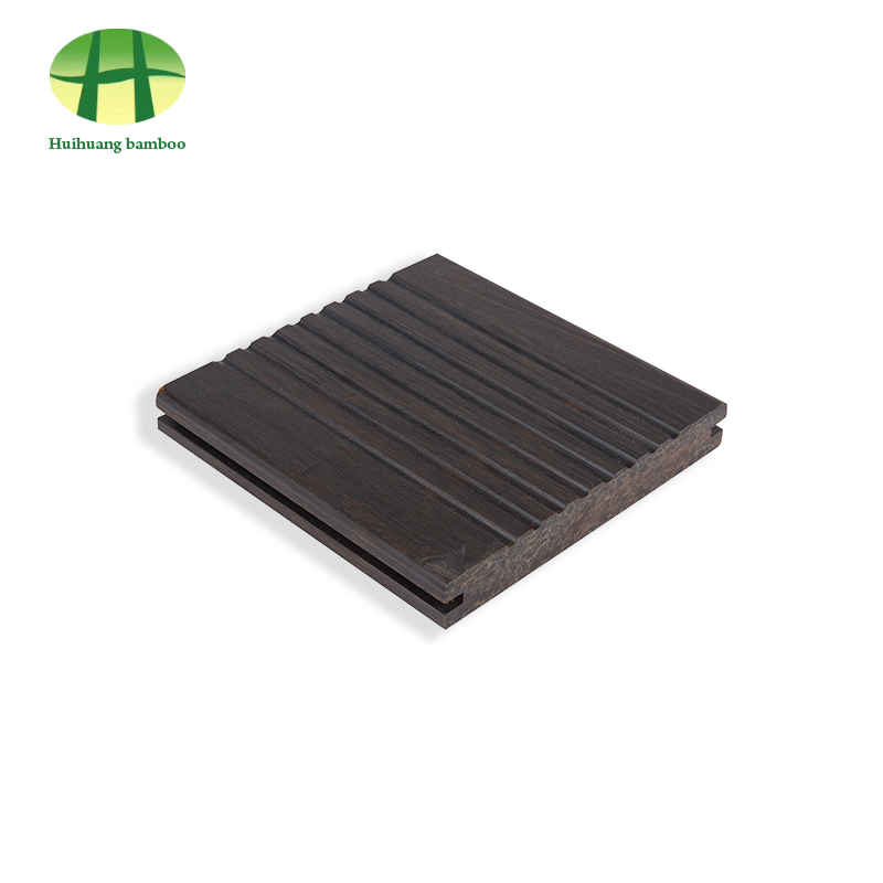 Suelo de bambú de onda grande