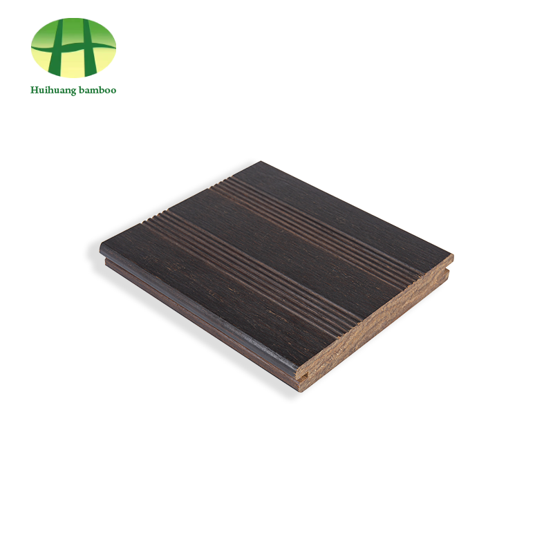 Suelo de bambú de doble raya