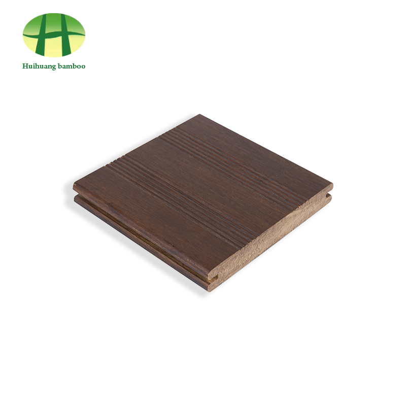 Suelo de bambú de doble raya