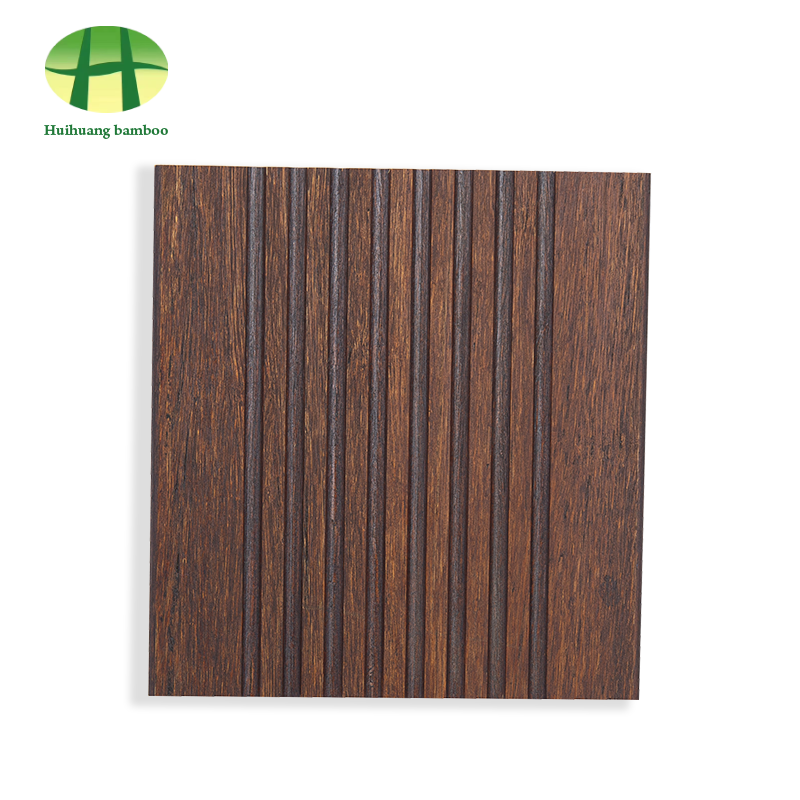 Suelo de bambú de onda grande