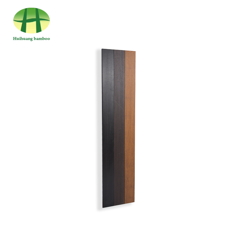 Suelo de bambú con ranura pequeña