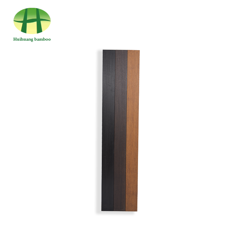 Suelo de bambú con ranura pequeña