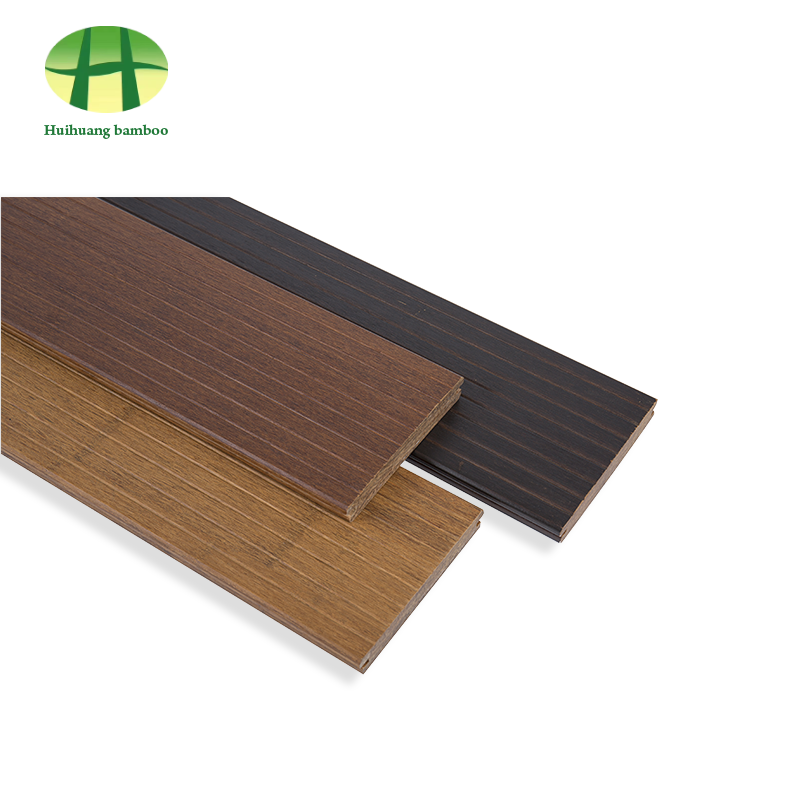 Suelo de bambú con ranura pequeña